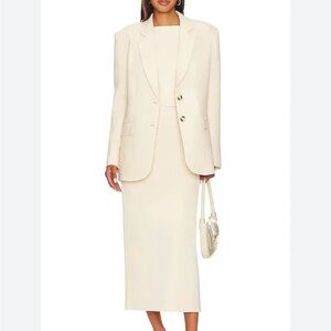 Lacademie Cream Women's Blazer